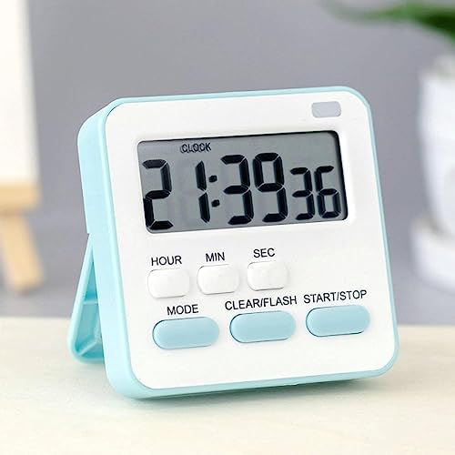 Nathgra Multi-Function Electronic Alarm Clock Timer with Flashing Light,Dual-Purpose Stopwatch time