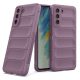 Amazon Brand - Solimo Mobile Cover for Samsung Galaxy S21 FE (Silicone_Lavender)