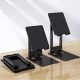 FKU Heavy Duty Aluminum Base Foldable, Angle Height Adjustable Desktop Tablet Stand Compatible with