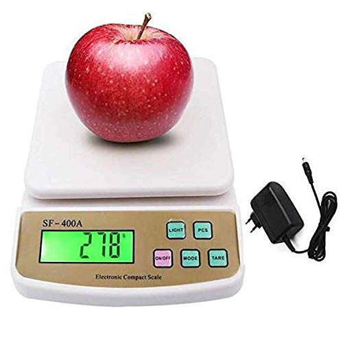 IONIX Electronic Weight Machine for Kitchen | with 6 Months Warranty | Food Weight Scale for Home,