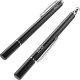 Elv FPStyli-2Gen-JETBLKIN Fine Point 2nd Gen Stainless Steel Stylus Pen for Tablets, Smartphones,