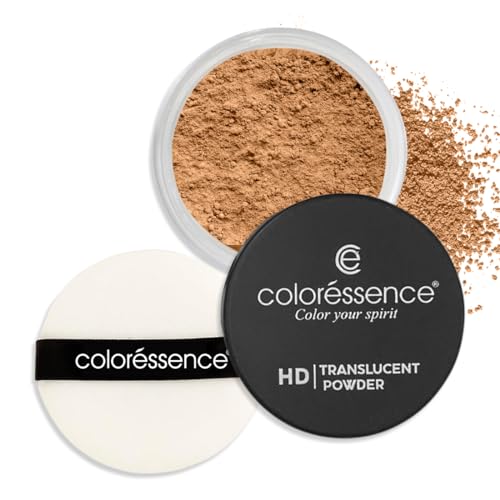 COLORESSENCE HD Translucent (Loose) Powder for Makeup Setting | Lightweight mattifying formula | For