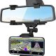 HOJI Car Rearview Mirror Mobile Phone Stands Navigation Bracket Adjustable Telescopic Mobile Phone