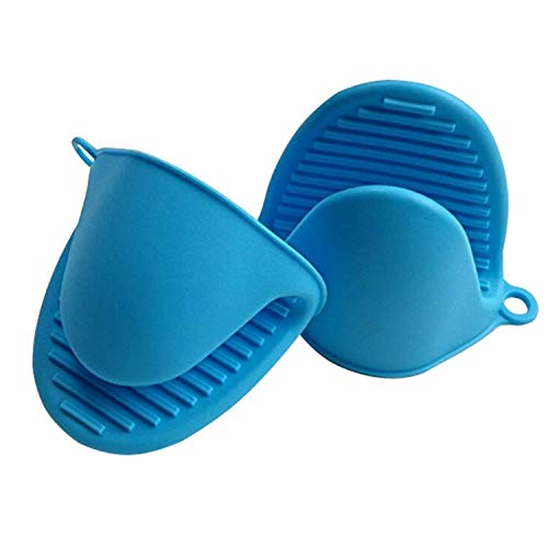 credsy Silicone Pot Holder, Oven Mini Mitts, Cooking Pinch Grips, Kitchen Heat Resistant Solution,