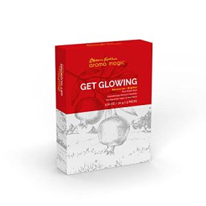 Aroma Magic Get Glowing Sheet Mask Pack of 5 - 20 gm | Remove Tan And Brighten Skin