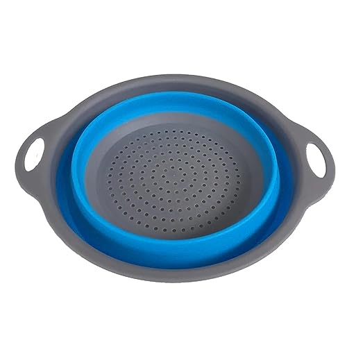 ATEVON Round Small Silicone Strainer widely Used in All Kinds of Household Kitchen Purposes While