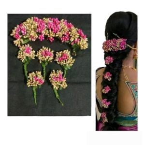 Artificial Flower for Hair | Gajra for Women | Floral Accessories| Bridal Flower| Wedding Flower |