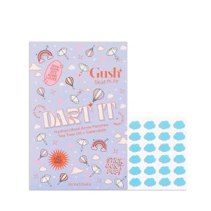 Gush Beauty Acne Pimple Patch | 20 Hydrocolloid Patches with Tea Tree Oil | For Active Surface Acne