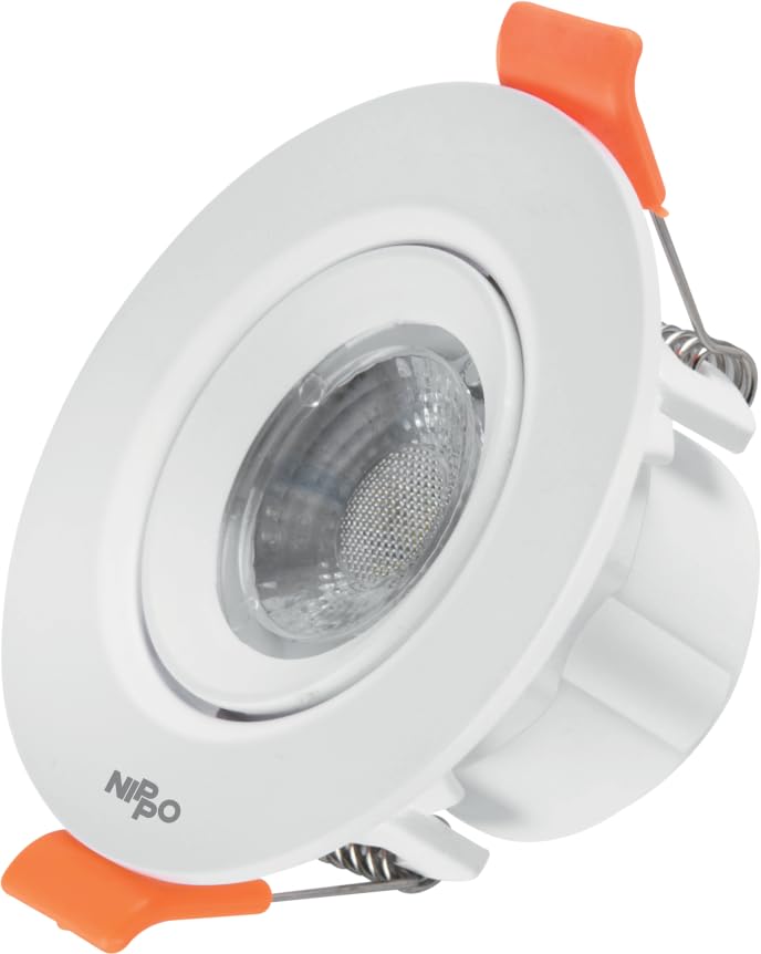 Nippo Photon 12W LED Round Spot Light(Cool Light)