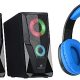 ZEBRONICS Zeb-Thunder Wireless Bluetooth Over The Ear Headphone, FM, mSD, 9 hrs Playback with Mic