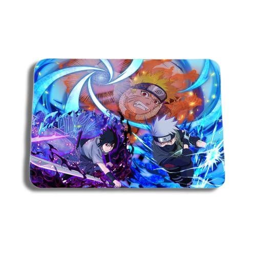 Inkaura Anime Mouse Pad for Desktop Laptop Pc Gaming Mousepads Rubber Base with Anti-Slip Naruto