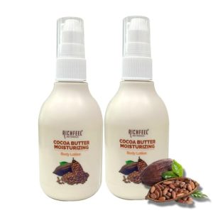 Richfeel Cocoa Butter Moisturizing Body Lotion | 48hr nourishing lotion with 100% Cocoa And Shea