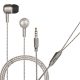 Hitage Earphones HPB-315 HD Sound Deep Extra Bass Wired Earphone with Mic (Black, Black)