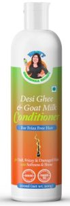 NIDHI'S GRANDMAA SECRET Desi Ghee and Goat Milk Conditioner - Handmade Natural Conditioner for