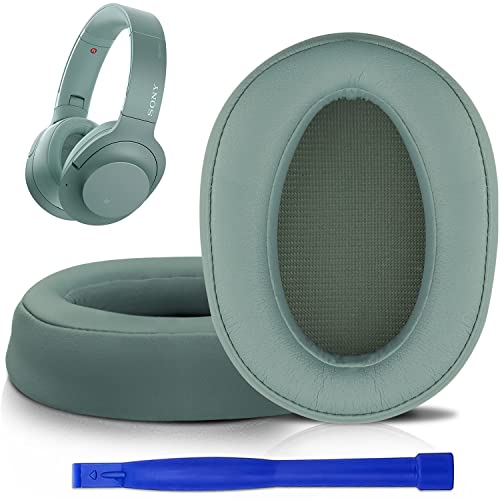 SOULWIT Earpads Cushions for Sony WH-H900N (h.Ear on 2 Wireless) & MDR 100ABN (h.Ear on Wireless)