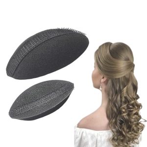 DazzleDiva Puff Maker For Hair 2Pcs Hair Puff Accessories Hair Style Tools Hair Bun Maker With