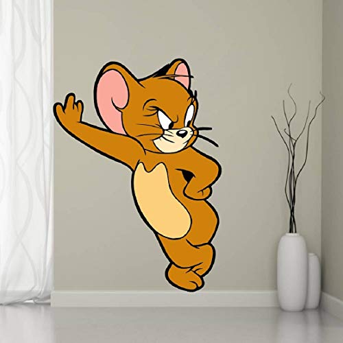 Jerry Self Adhesive VinylWaterproof Decorative Wall Stickers for Hall, Bedroom, Kitchen and