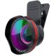 SKYVIK Signi Pro 2 in 1 (Wide+Macro) Clip on Mobile Camera Lens Kit for iPhone, Samsung and Other