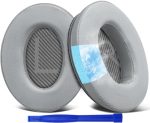 SoloWIT Cooling-Gel Ear Pads Cushions Replacement, Earpads for Bose QuietComfort 35 (QC35) and Quiet