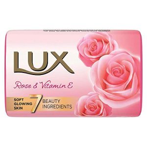 Lux Soft Glow Rose & Vitamin E For Glowing Skin Beauty Soap Mega Pack 3X150 g