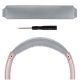 Techzere Replacement Headband for Bose QC25 QC35 QC35 Headphones Silver Grey