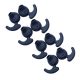 YTM 8Pcs (4 Pair) S7 Earbuds Anti-Slip Silicone Replacement Ear Tips for S7edge S7 S6edge, Samsung