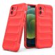 Amazon Brand - Solimo Silicone Mobile Cover for Apple iPhone 12 (Silicon_Red)