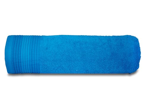 Casa Copenhagen - Egyptian Cotton Pleates 1 Pcs Medium Bath Towel (60 X 120cm) Colour : Hawain Ocean
