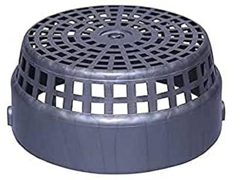 AMPEREUS 4" Cowl Cover for Kitchen Chimney Exhaust Duct Pipe