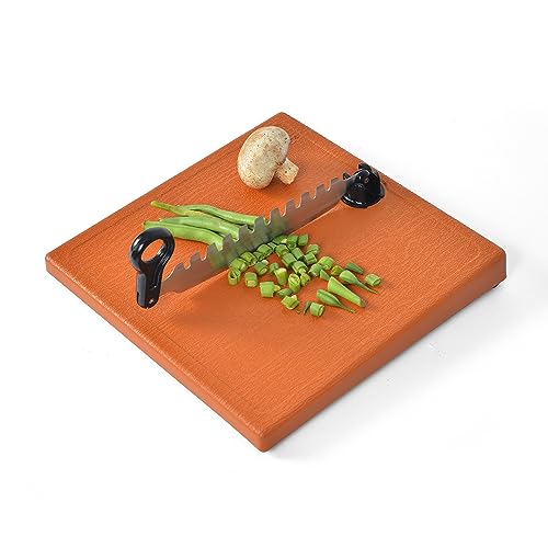 ANJALI Fantastique Flexi S.S. Vegetable and Fruit Cutter Comes with Chopping Board with Sharp Blades