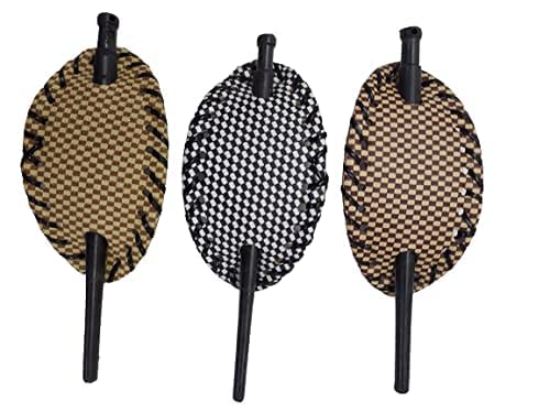beauty tool Oval Bun Cover Pin The Hair Barrette Clip with Stick (Random Color) - Pack of 3 Bun Clip