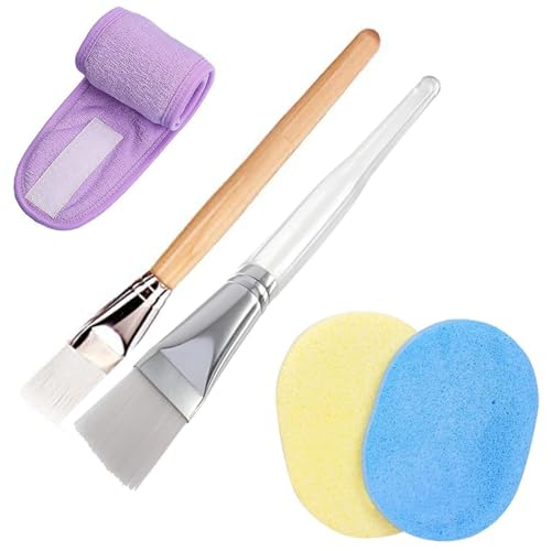 ayushicreationa Face Mask Brush Beauty Tool Hairless Body Lotion And Butter Applicator, Face Wash