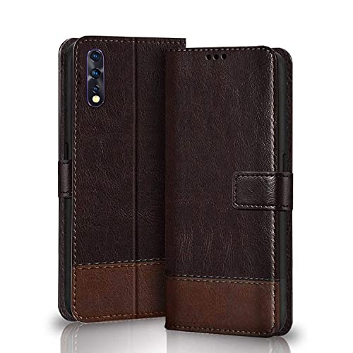 Winkel Premium Vegan Leather Dual Flip Magnetic Mobile Cover Case | Kickstand & Card Holder | 360