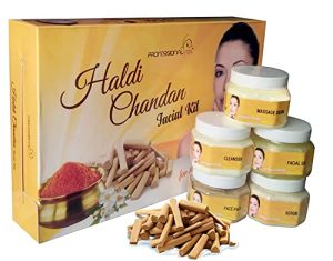 Professional Feel Haldi Chandan Facial Kit, Beauty Facial kit Fairness, Suitable For All Age, All
