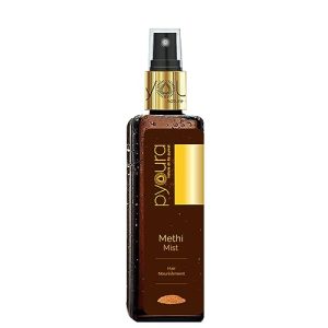 pyoura Methi Hair Serum Mist| Anti-Frizz| Non-sticky and Non-greasy Hair Serum for Soft and Shiny