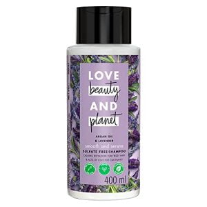 Love Beauty And Planet Shampoo For Women; Made With Argan Oil and Lavender , Sulphate And Paraben