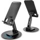 SKYCELL Premium Cell Phone Stand - Rotatable and Foldable Phone Holder with Height and Angle