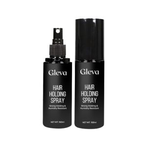 Gleva Hair Holding Spray - Finishing & Styling Hairspray for All Hair Type - Weightless, Non Drying,