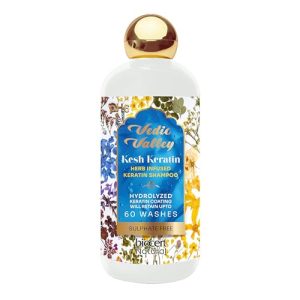 Vedic Valley Herbal Keratin Shampoo with Honey, Argan Oil & Collagen Protein | Organic Actives,