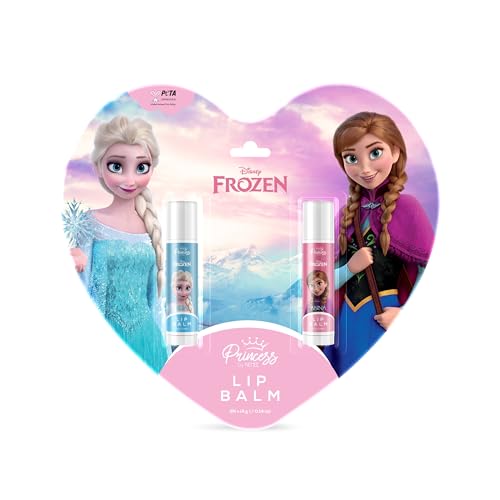 Disney Frozen Princess By RENEE Tinted Lip Balm Combo Of 2 Red & Pink Shade 8 Gm each, Moisturizes,