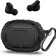 Xcreo Hard Protective Case Cover Compatible With Beatss Studio Buds|Buds Plus+(Full Black)Headphones