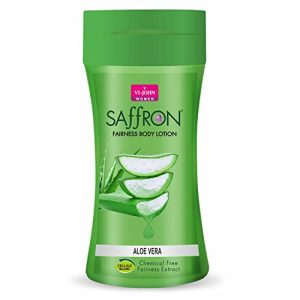 VI-JOHN Aloe Vera Saffron Fairness Body Lotion For Men & Women | Chemical Free Enriched with Vitamin