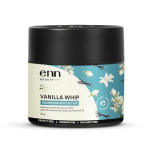 Enn Beauty Vanilla Whip Nourishing Body Butter, 48 Hrs Moisturization & Restore Skin Barrier With