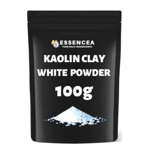Kaolin Clay Powder 100gm by Essencea Pure Bulk Ingredients | 100% Pure and Natural | Used in DIY