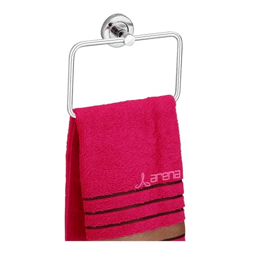 Arena Stainless Steel Napkin Holder, Hand Towel Ring Holder, Towel Hanger Stand, Round Napkin Ring