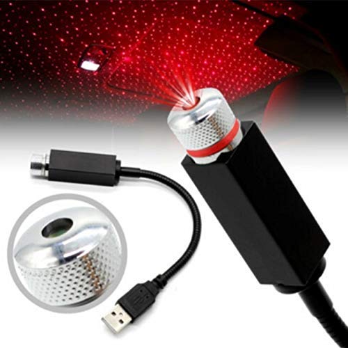 eller santé® Portable decoration disco USB Car Interior Star Projector Night Lights for room home