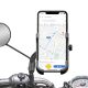 AUTOGUYS B29 Mobile Holder for Bikes or Bike Mobile Holder for Maps and GPS Navigation, one Click