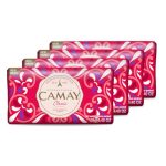 Camay Classic Carnations & Roses Beauty Soap with Indulging French Fragrance, Moisturizing Bathing
