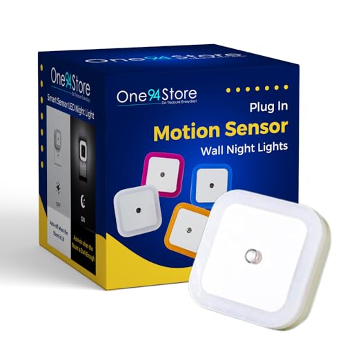One94Store Night Motion Sensor Light Bulb Comes with Smart Automatic ON/Off Dim LED Lights |