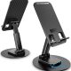 INEFABLE Mobile Stand Holder 360 Degree Roation Aluminium Alloy Adjustable Height and Angle for All
